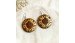New Design Premium Painting Wood Earrings Unique